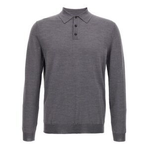 Zanone Men's Virgin Wool Polo Shirt